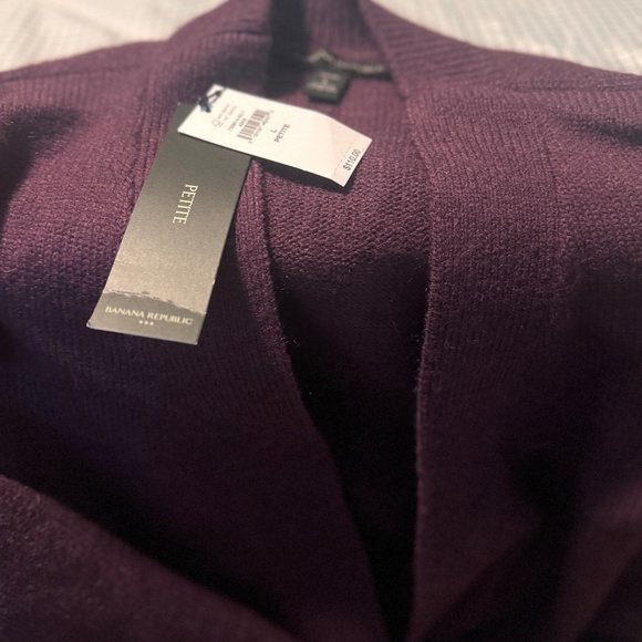 Banana Republic Factory - WRAP KNEE-LENGTH SWEATER DRESS Lp - Picture 3 of 3